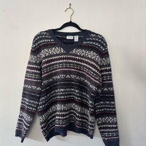 Arizona Jean Company Multicolor V-Neck Sweater